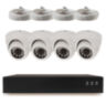 Комплект видеонаблюдения IP Ps-Link KIT-A204IP / 2Мп / 4 камеры