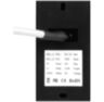 Система СКУД KIT-K33EM-G на 1 дверь, кодовая панель со считывателем RFID 125 кГц EM-Marine, замок серый накладной