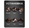 Комплект видеонаблюдения WIFI с монитором 5Мп KIT-W501TB-M беспроводной, 1 камера для улицы, ночное видение, удаленный доступ