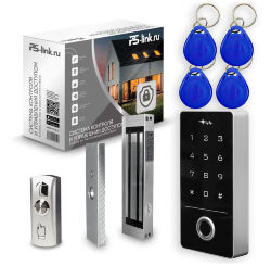 Комплект СКУД KIT-TF1EM-WP-W-180 распознавание отпечатка, RFID, WIFI