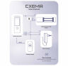 Комплект СКУД KIT-TF1EM-WP-W-280 распознавание отпечатка, RFID, WIFI