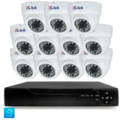 Комплект видеонаблюдения AHD 8Мп  KIT-A811HD 11 камер для помещения, ночная съемка, датчик движения