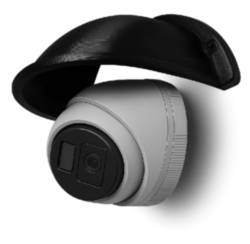 Козырёк для камеры видеонаблюдения  Cover-SD уличный, чёрный