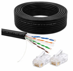 Кабель витая пара UTP4 cat.6 CU 50 метров UTP-CAT6-CU50-OUT уличный