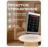 Система СКУД KIT-1203MF-G на 1 дверь, панель со считывателем RFID 13МГц Mifare, замок накладной серый, НЗ тип
