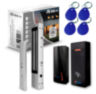 Система СКУД KIT-M010EM-WP-P-350LED на 1 дверь, электромагнитный замок 350 кг, 2 всепогодных считывателя RFID 125 кГц EM-Marine