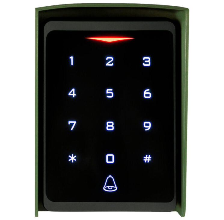 Козырёк для панели доступа PS-CH1, UD-ACP303EM, UD-ACP304EM, зеленый PETG, защита от осадков и солнца