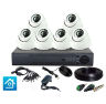 Комплект видеонаблюдения AHD 5Мп KIT-A506HD 6 камер для помещения