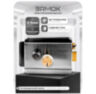 Система СКУД KIT-T1202EM-WP-W-SSM никелерованный замок тип НЗ, сенсорная панель, RFID 125кГц, WIFI модуль, приложение