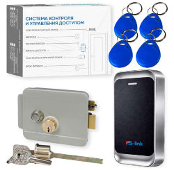 Комплект СКУД KIT-MT1301EM-WP-G до 10000 пользователей, металл, тип EM-marine, механический замок